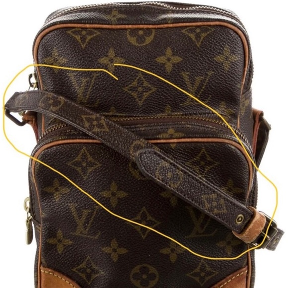 Louis Vuitton Amazone Vintage Strap Buckle Piece Replacement z63 - Picture 2 of 11